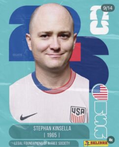 Kinsella Panini Sticker
