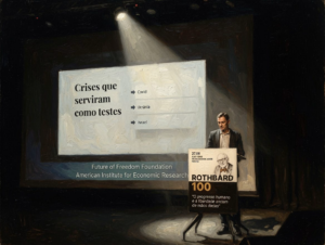Rothbard Porto: Hoppe: Beegarc AI watercolor rendering