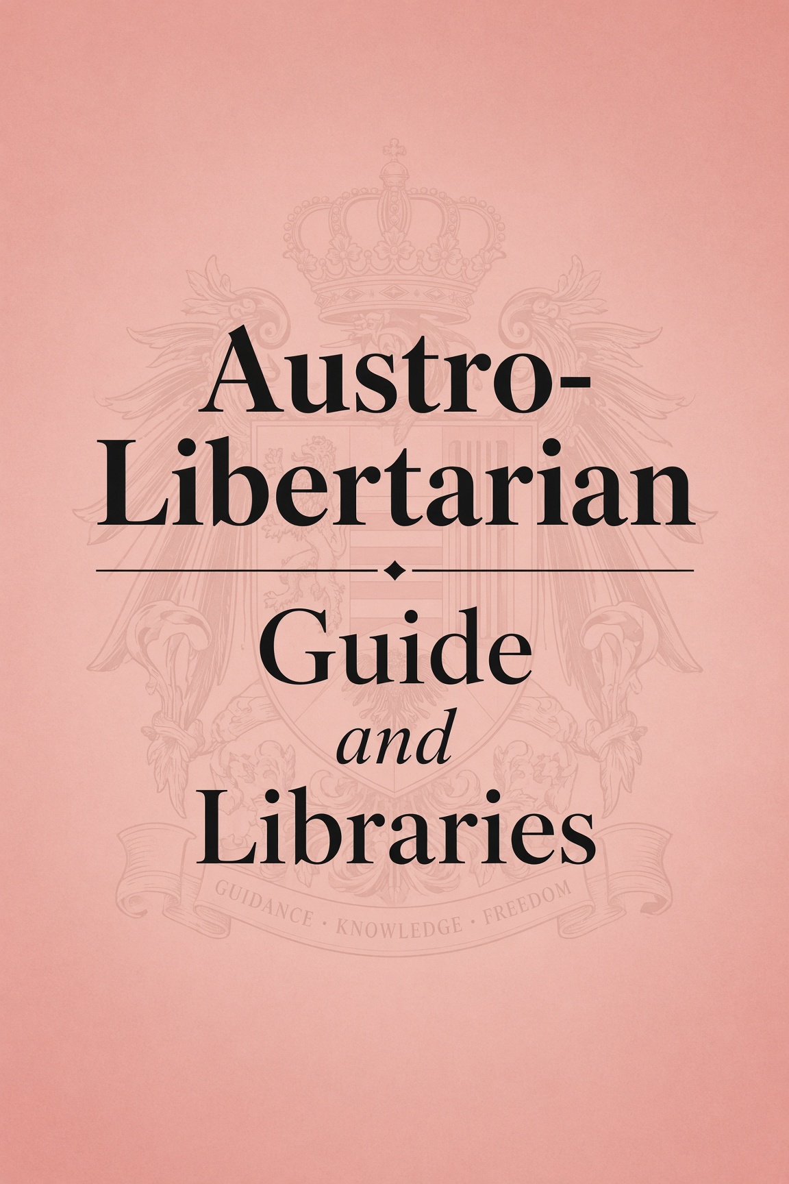 Austro-Libertarian Guide and Libraries