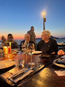 Hoppe and friends dinner at Nusr-et, Bodrum, PFS 2023