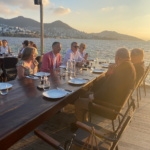 Hoppe and friends dinner at Nusr-et, Bodrum, PFS 2023