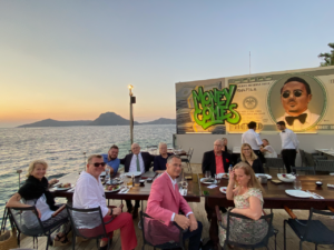 Hoppe and friends dinner at Nusr-et, Bodrum, PFS 2023