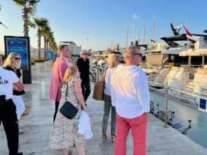 Hoppe and friends dinner at Nusr-et, Bodrum, PFS 2023