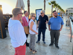 Hoppe and friends dinner at Nusr-et, Bodrum, PFS 2023