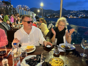 Hoppe and friends dinner at Nusr-et, Bodrum, PFS 2023