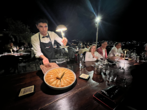 Hoppe and friends dinner at Nusr-et, Bodrum, PFS 2023