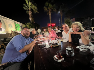 Hoppe and friends dinner at Nusr-et, Bodrum, PFS 2023