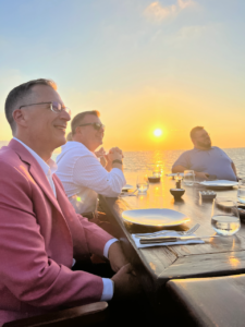 Hoppe and friends dinner at Nusr-et, Bodrum, PFS 2023