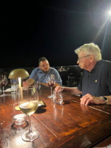 Hoppe and friends dinner at Nusr-et, Bodrum, PFS 2023