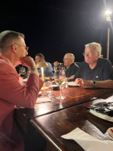 Hoppe and friends dinner at Nusr-et, Bodrum, PFS 2023