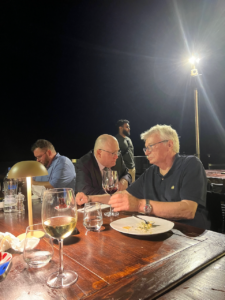 Hoppe and friends dinner at Nusr-et, Bodrum, PFS 2023