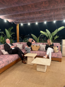 Hoppe and friends dinner at Nusr-et, Bodrum, PFS 2023