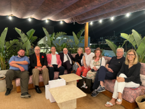 Hoppe and friends dinner at Nusr-et, Bodrum, PFS 2023