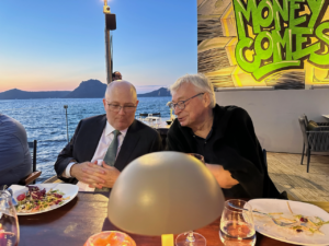 Hoppe and friends dinner at Nusr-et, Bodrum, PFS 2023