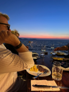Hoppe and friends dinner at Nusr-et, Bodrum, PFS 2023
