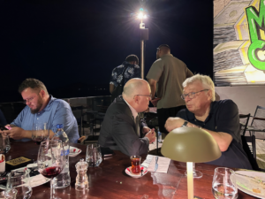 Hoppe and friends dinner at Nusr-et, Bodrum, PFS 2023